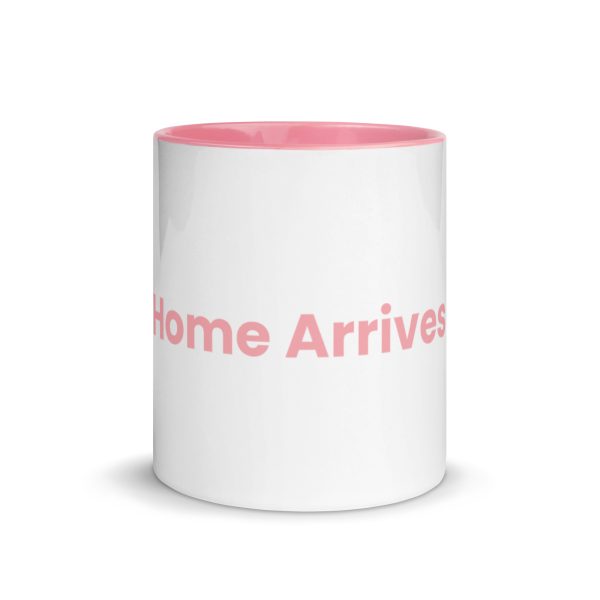 Mug with Color Inside Pink - Image 2