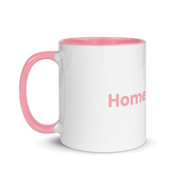 Mug with Color Inside Pink - Image 3