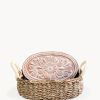 Bread Warmer & Basket - Flower