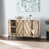 Champagne Deco Buffet Storage Cabinet - Image 3