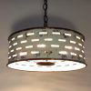 Rustic Farmhouse Chandelier Light Fixture of Chippy Galvanized Metal - Image 8