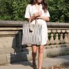 Nadi Jute Tote Bag - Blue - Image 3