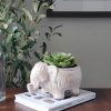 Terracotta Pot - Elephant - Image 2