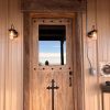 Exterior Outdoor Mason Jar Wall Sconce Light with Vintage Jar - Image 4
