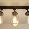 Mason Jar TRACK LIGHTING New Quarts Chain Trio - Image 10