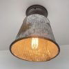 Rusty Barn Farmhouse Flush Ceiling Light - Image 4