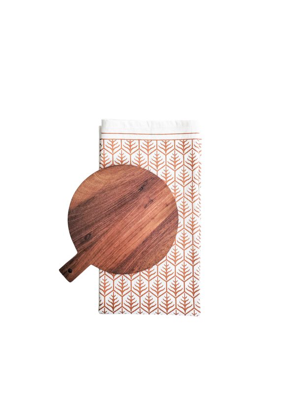 Wooden Round Serving Board Gift Set - Image 5