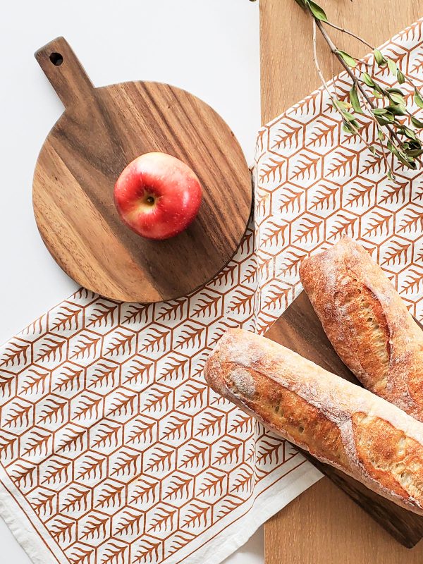 Wooden Round Serving Board Gift Set - Image 3