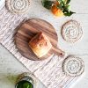 Wooden Round Serving Board Gift Set - Image 2