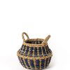 Daya Denim Foldable Basket - Image 5