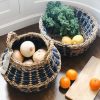 Daya Denim Foldable Basket - Image 2